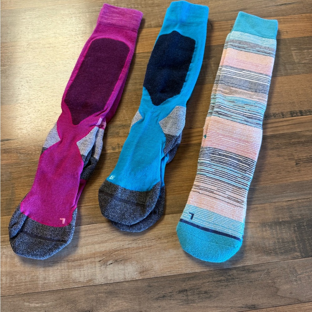 Helly Hansen Women's Colorful hiking Sock Trio
